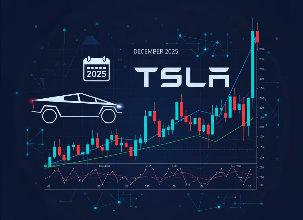 Analiza techniczna spółki Tesla (TSLA) – Grudzień 2025