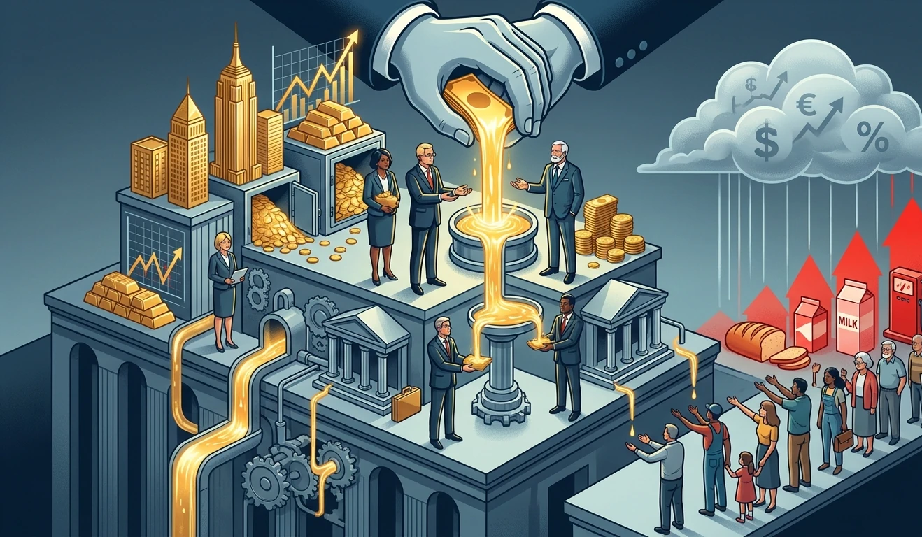 Efekt Cantillona – dlaczego inflacja zwiększa nierówności majątkowe?