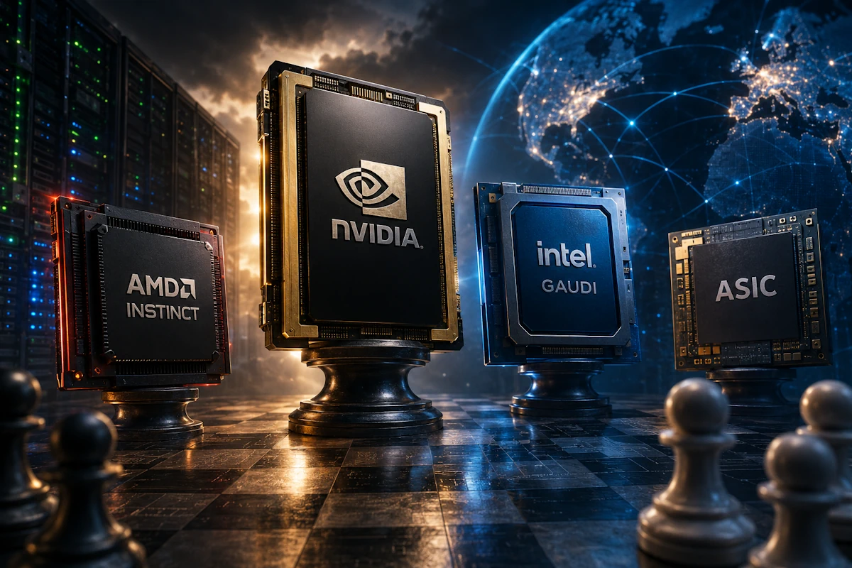 Konkurencja dla Nvidii-  czy AMD i Intel są w stanie przełamać monopol na rynku AI?