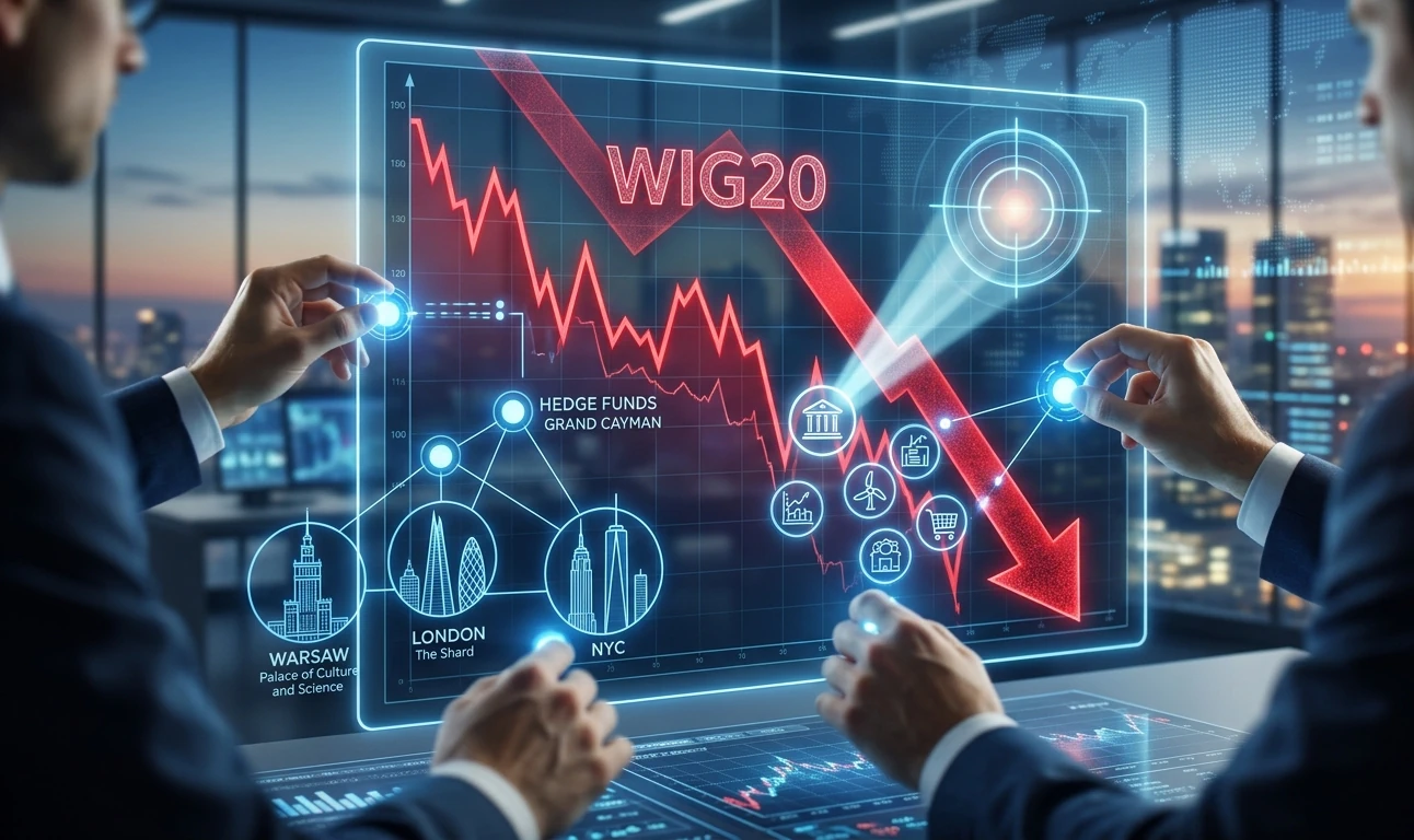 Krótka sprzedaż na WIG20. Jak zagraniczne fundusze (Short Sellers) wybierają cele na polskiej giełdzie?