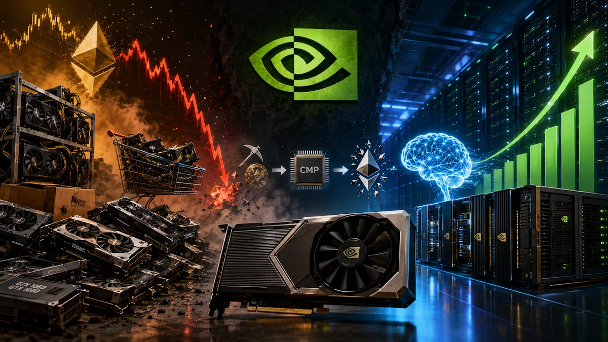 Nvidia a Kopanie Krypto - jak rynek wyciskał i pompował przychody giganta?