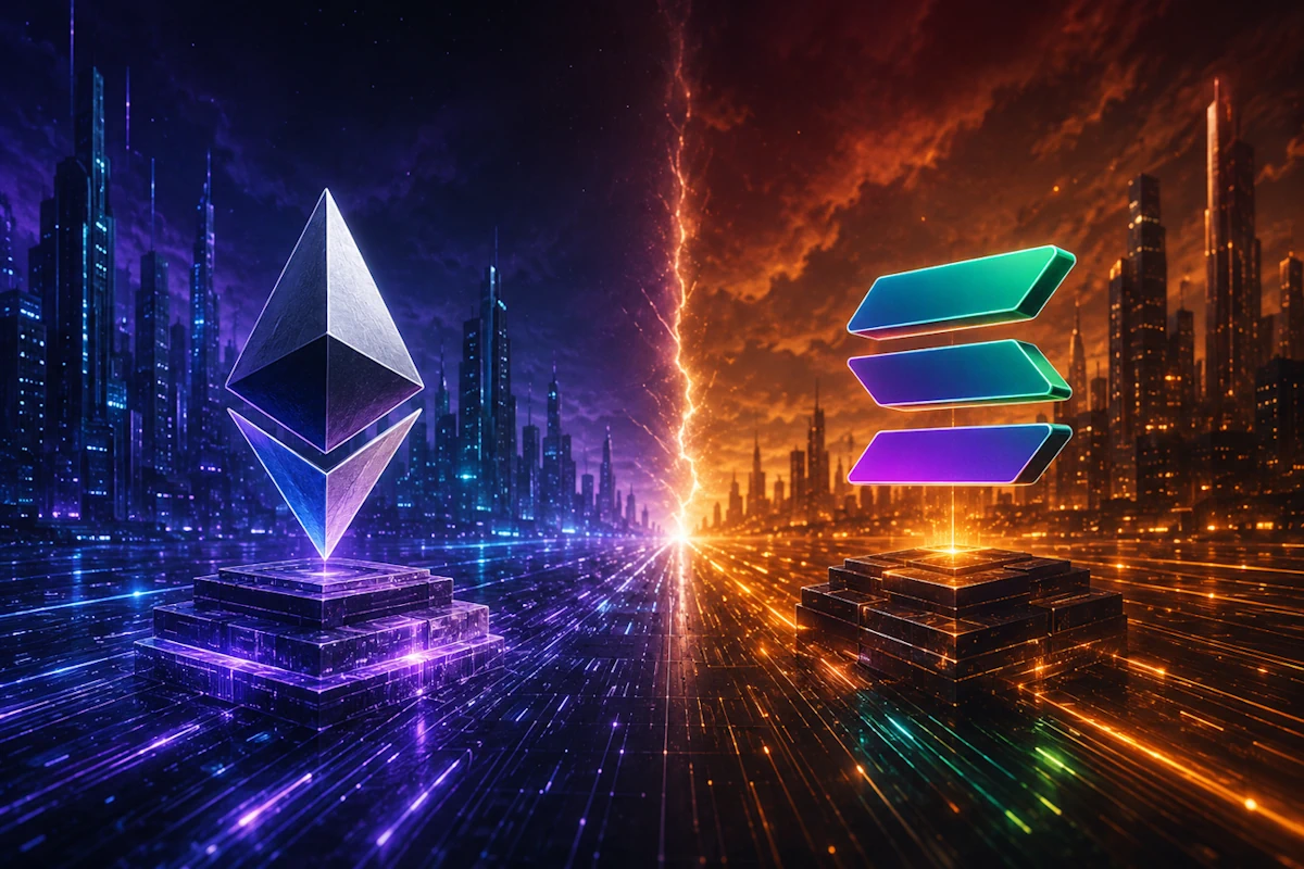 Solana vs Ethereum - porównanie kosztów transakcji, szybkości (TPS) i barier wejścia dla deweloperów
