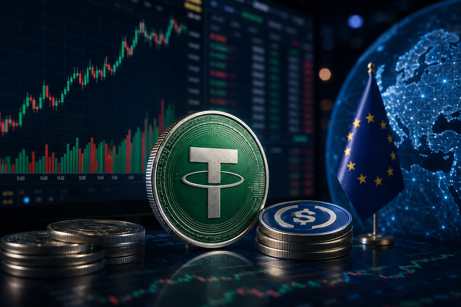 Rola Tethera (USDT) w płynności giełd kryptowalut. Dlaczego wolumen na parach do USDT dominuje rynek?