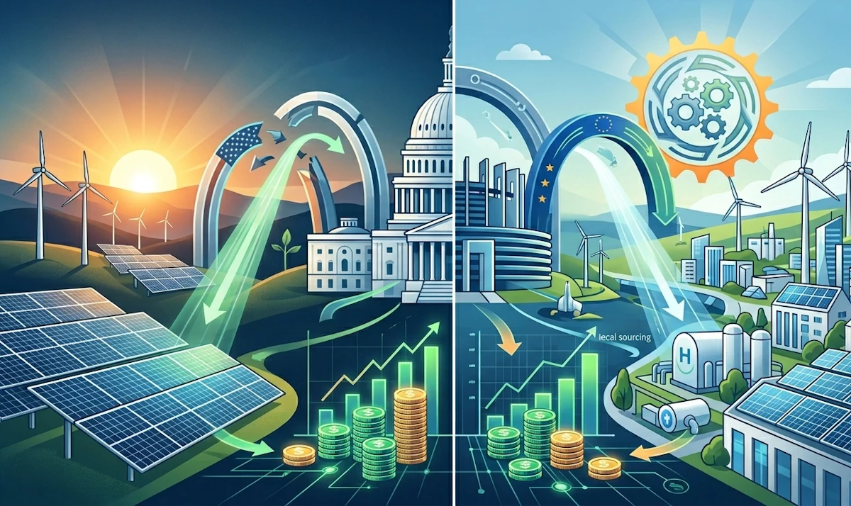 Wpływ legislacji (Inflation Reduction Act, Green Deal) na zyski spółek OZE